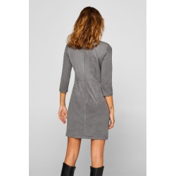 Robe stretch similicuir