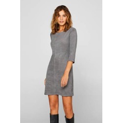 Robe stretch similicuir